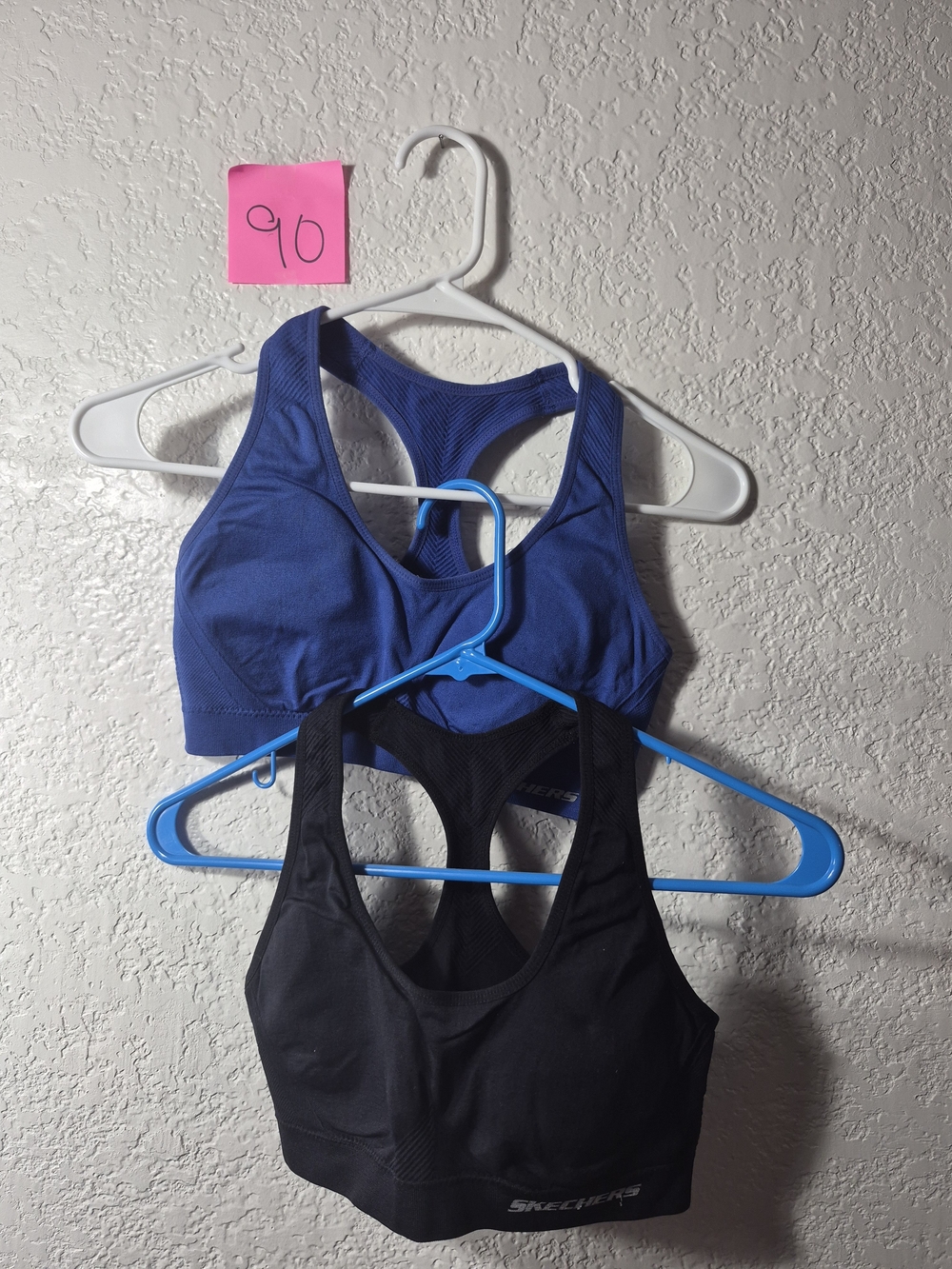 Skechers Women's Racerback Sports Bras 2 Pack - MEDIUM